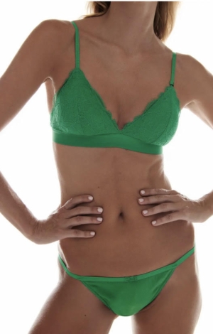 darling lace green