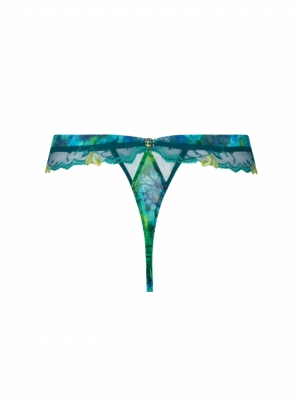 grce aquatique floral aqua