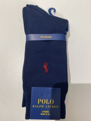 sock blauw
