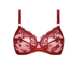 sublime en dentelle rood